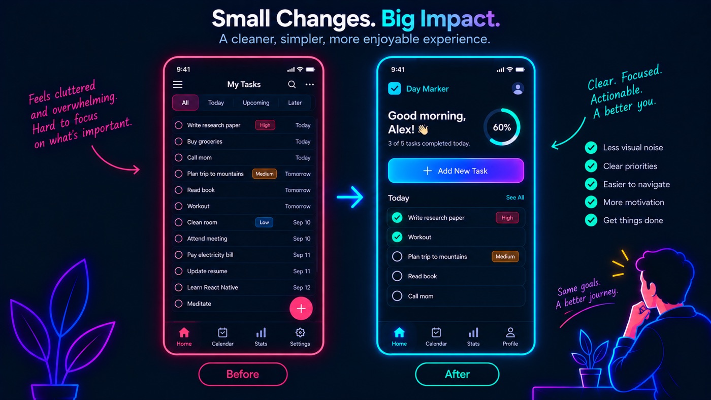 Small changes, big impact